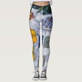 Gustave Caillebotte - Fruit getoond op een standaa Leggings (Voorkant)