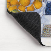 Gustave Caillebotte - Fruit getoond op een standaa Muismat (Hoek)