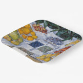 Gustave Caillebotte - Fruit getoond op een standaa Papieren Bordje (Gebogen)