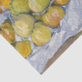 Gustave Caillebotte - Fruit getoond op een standaa Tissuepapier (Detail)