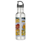 Gustave Caillebotte - Fruit getoond op een standaa Waterfles (Achterkant)