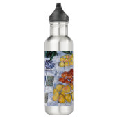 Gustave Caillebotte - Fruit getoond op een standaa Waterfles (Rechts)