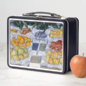 Gustave Caillebotte - Fruit tentoongesteld op een  (In situ)