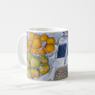 Gustave Caillebotte - Fruit tentoongesteld op een Koffiemok