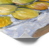 Gustave Caillebotte - Fruit tentoongesteld op een  Poster (Hoek)