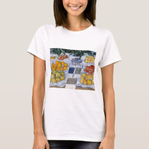 Gustave Caillebotte - Fruit tentoongesteld op een T-shirt
