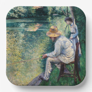 Gustave Caillebotte - Hengelen Papieren Bordje