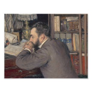 Gustave Caillebotte - Henri Cordier Foto Afdruk