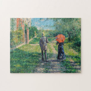 Gustave Caillebotte - Het bergpad Legpuzzel