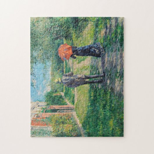 Gustave Caillebotte - Het bergpad Legpuzzel (Verticaal)