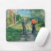 Gustave Caillebotte - Het bergpad Muismat (Met muis)