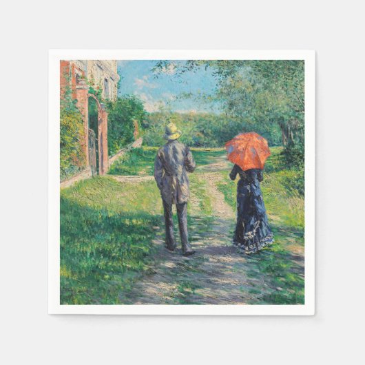 Gustave Caillebotte - Het bergpad Servet (Voorkant)
