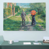 Gustave Caillebotte - Het bergpad Spandoek (Beurs)