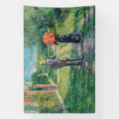 Gustave Caillebotte - Het bergpad Spandoek (Verticaal)