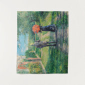 Gustave Caillebotte - Het bergpad Wandkleed (Voorkant)
