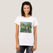 Gustave Caillebotte - Het stijgende pad T-shirt (Voorkant volledig)
