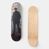 Gustave Caillebotte - Jongeman bij zijn raam Persoonlijk Skateboard (Voorkant)