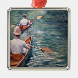 Gustave Caillebotte - Kano's op de Yerres Metalen Ornament