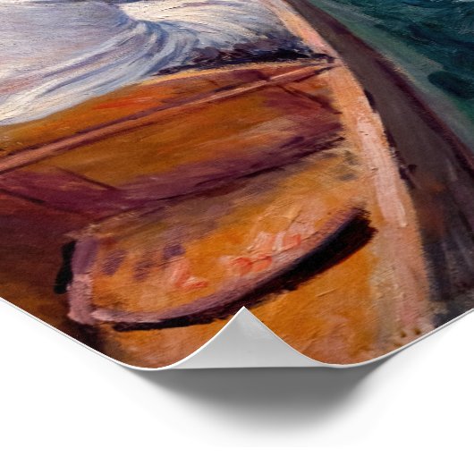 Gustave Caillebotte - Kano's op de Yerres Poster (Hoek)