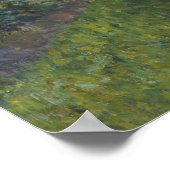 Gustave Caillebotte - Le Parc Monceau Poster (Hoek)