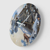 Gustave Caillebotte - Le Pont de l'Europe Grote Klok (Hoek)