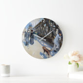 Gustave Caillebotte - Le Pont de l'Europe Grote Klok (Huis)