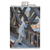 Gustave Caillebotte - Le Pont de l'Europe Heupfles (Achterkant)