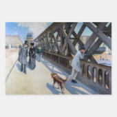 Gustave Caillebotte - Le Pont de l'Europe Inpakpapier Vel (Voorkant 3)