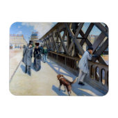Gustave Caillebotte - Le Pont de l'Europe Magneet (Horizontaal)