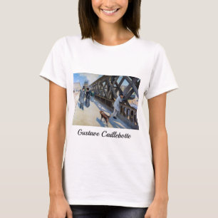 Gustave Caillebotte - Le Pont de l'Europe T-shirt