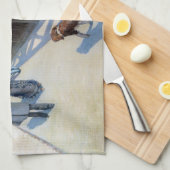 Gustave Caillebotte - Le Pont de l'Europe Theedoek (Quarter Fold)