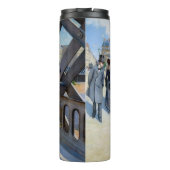 Gustave Caillebotte - Le Pont de l'Europe Thermosbeker (Achterkant)