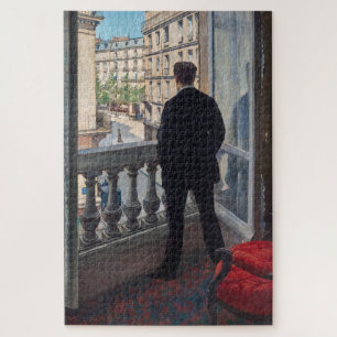 Gustave Caillebotte - Man bij het raam Legpuzzel