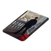 Gustave Caillebotte - Man bij het raam Magneet (Linkerzijde)