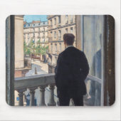 Gustave Caillebotte - Man bij het raam Muismat (Voorkant)