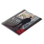 Gustave Caillebotte - Man bij het Venster Notitieboek (Linkerzijde)