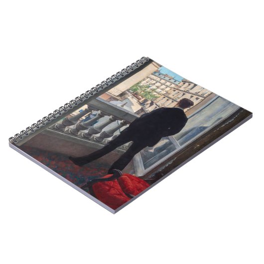 Gustave Caillebotte - Man bij het Venster Notitieboek (Linkerzijde)