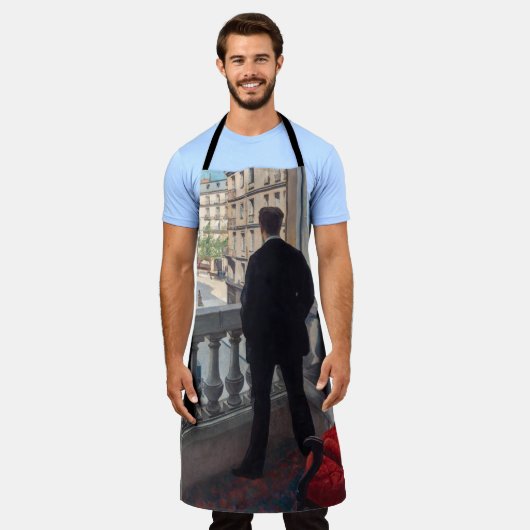 Gustave Caillebotte - Man bij het Venster Schort (Gedragen)