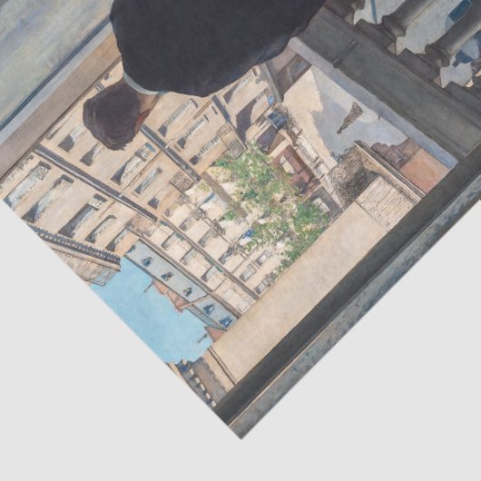 Gustave Caillebotte - Man bij het Venster Tissuepapier (Detail)