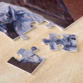 Gustave Caillebotte - Man bij zijn bad Legpuzzel (Zijkant)