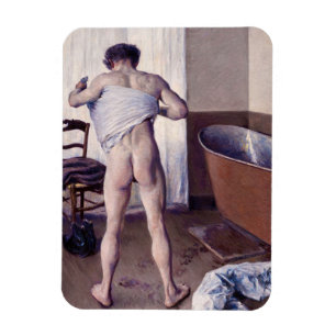 Gustave Caillebotte - Man bij zijn bad Magneet