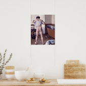 Gustave Caillebotte - Man bij zijn bad Poster (Keuken)