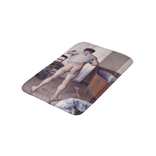 Gustave Caillebotte - Man bij zijn Bath Badmat (Gekanteld)