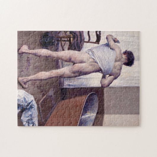 Gustave Caillebotte - Man bij zijn Bath Legpuzzel (Horizontaal)