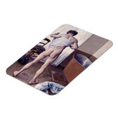 Gustave Caillebotte - Man bij zijn Bath Magneet (Linkerzijde)