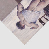 Gustave Caillebotte - Man bij zijn Bath Tissuepapier (Detail)