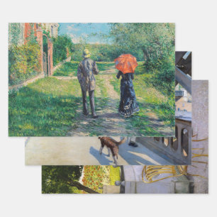Gustave Caillebotte - Masterstuks Selection Inpakpapier Vel
