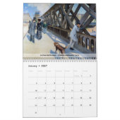 Gustave Caillebotte Meesterwerken Selectie Kalender (Jan 2027)