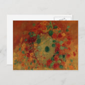 Gustave Caillebotte - Nasturtia Briefkaart (Voorkant / Achterkant)