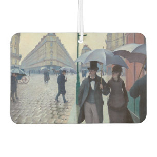 Gustave Caillebotte - Parijse straat; Regenachtige Luchtverfrisser